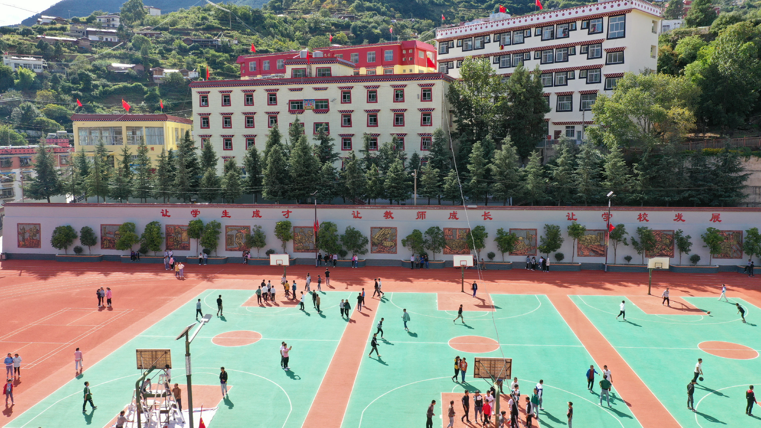 初中部校园
